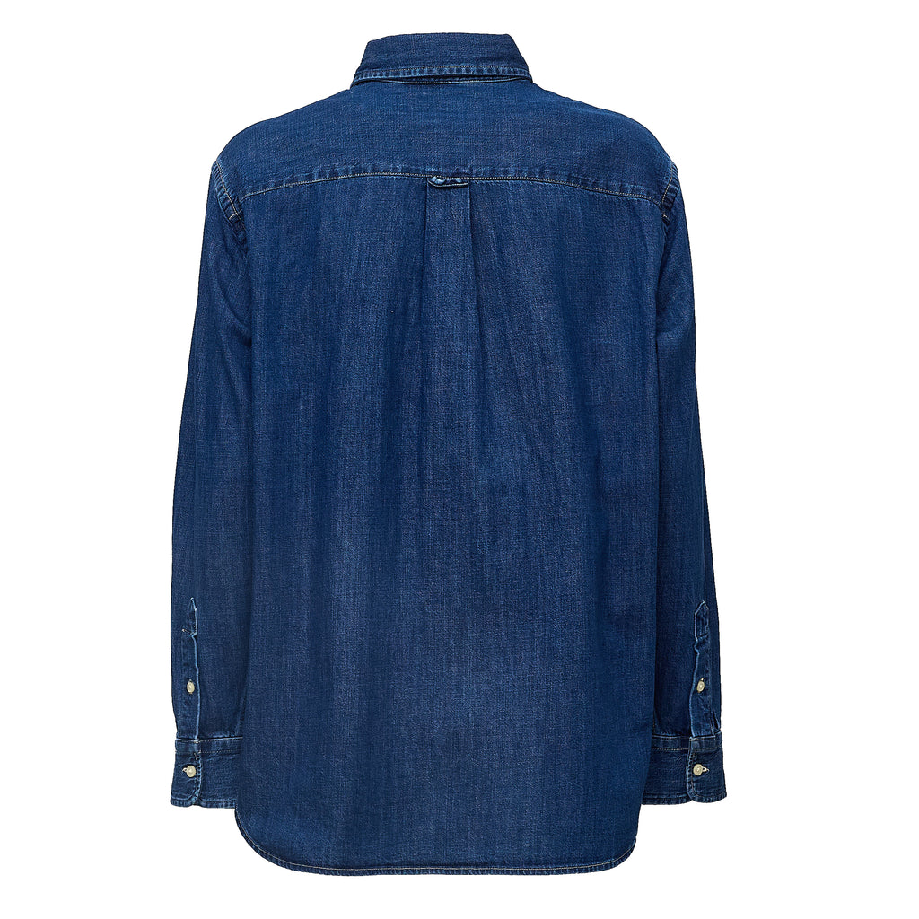 Woven Sport Shirt Denim