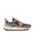Sneakers Yamano 3 Woman Suede, Fabric Checked