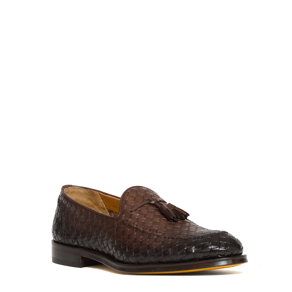 Mocassini Tassel Moc Adler Intreccio Vero