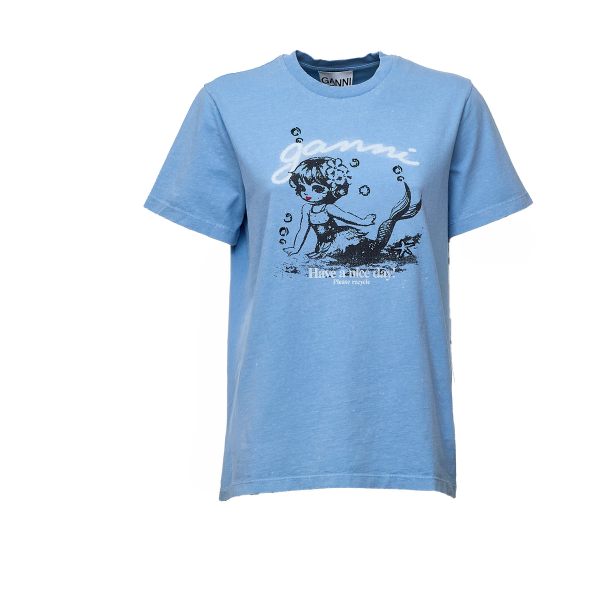 Future Jersey Washed T-Shirt Mermaid
