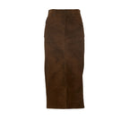 Bisane Skirt Faux Suede