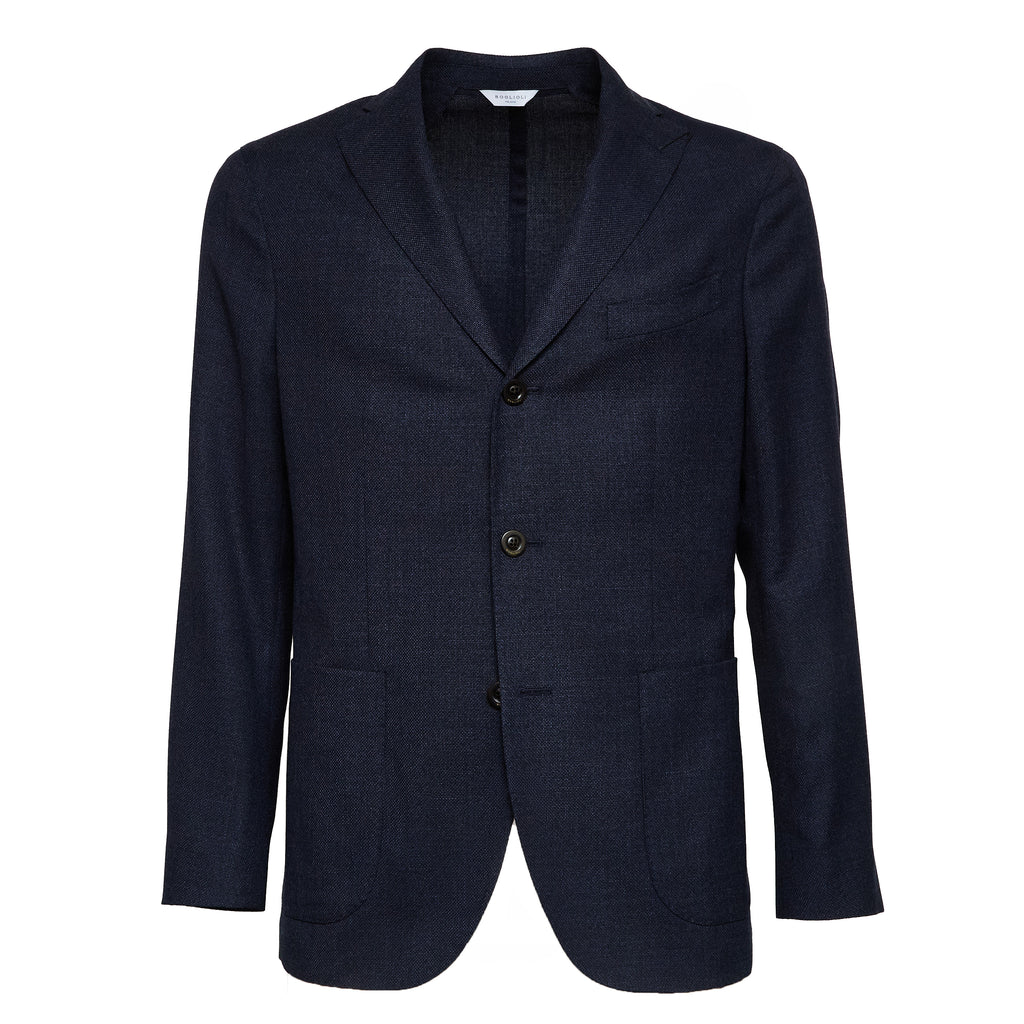 Blazer Hopsack Melange K. Jacket