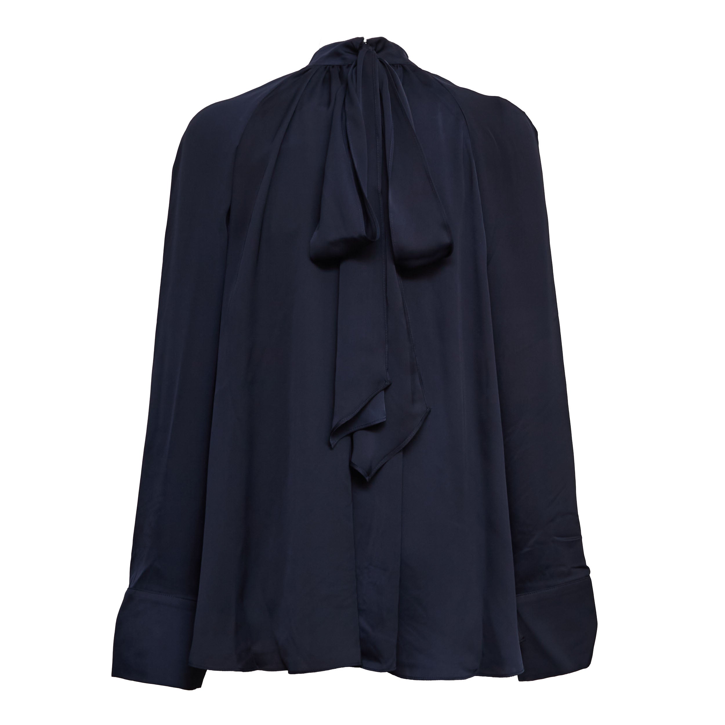 Kitty Satin Bow Shirt