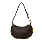 Oskan Moon Grain Leather Shoulder Bag