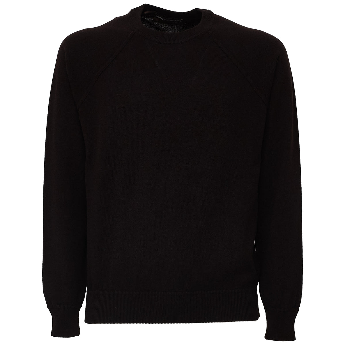 Maglia Girocollo In Lana, Cashmere