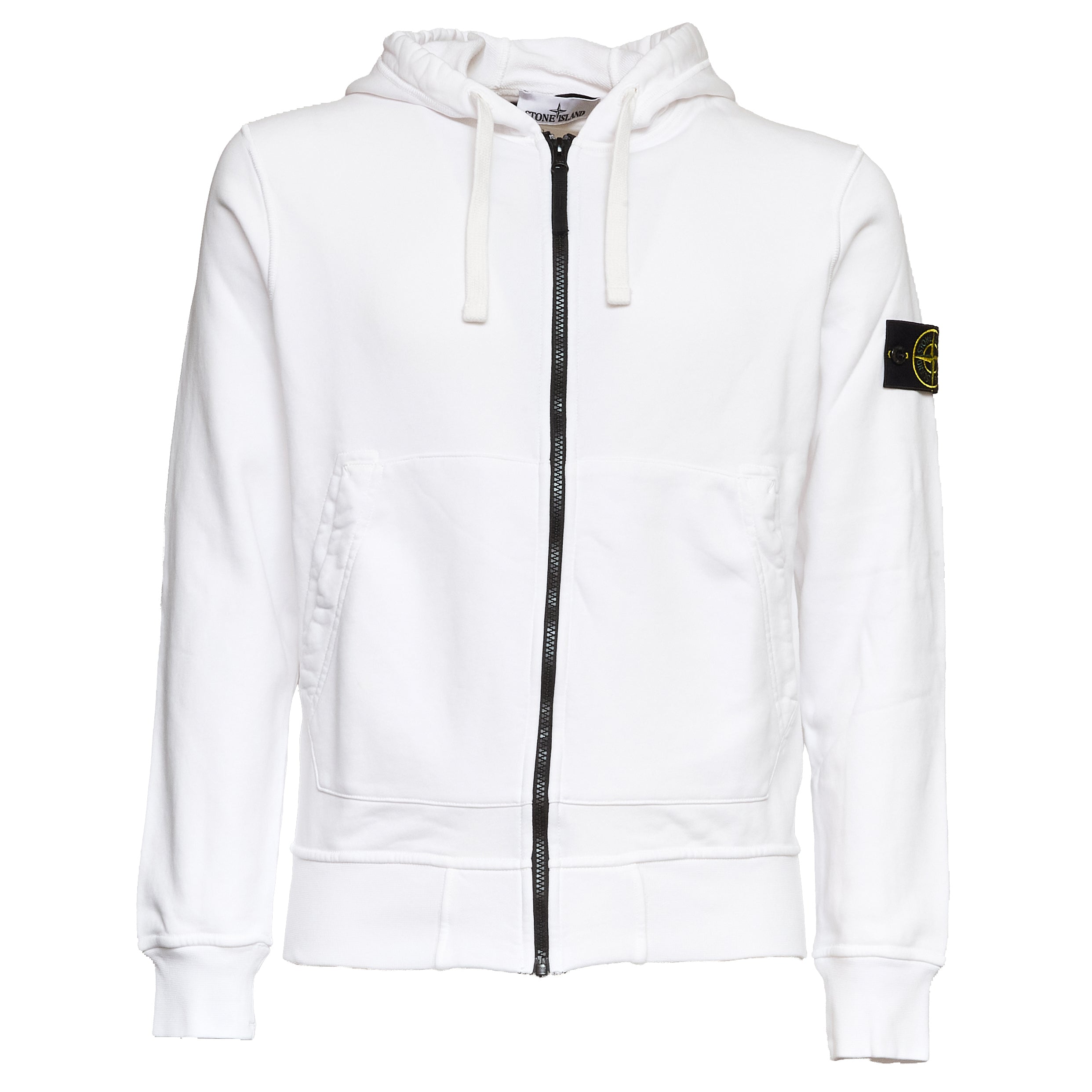 Felpa Con Cappuccio, Zip Organic Cotton Fleece