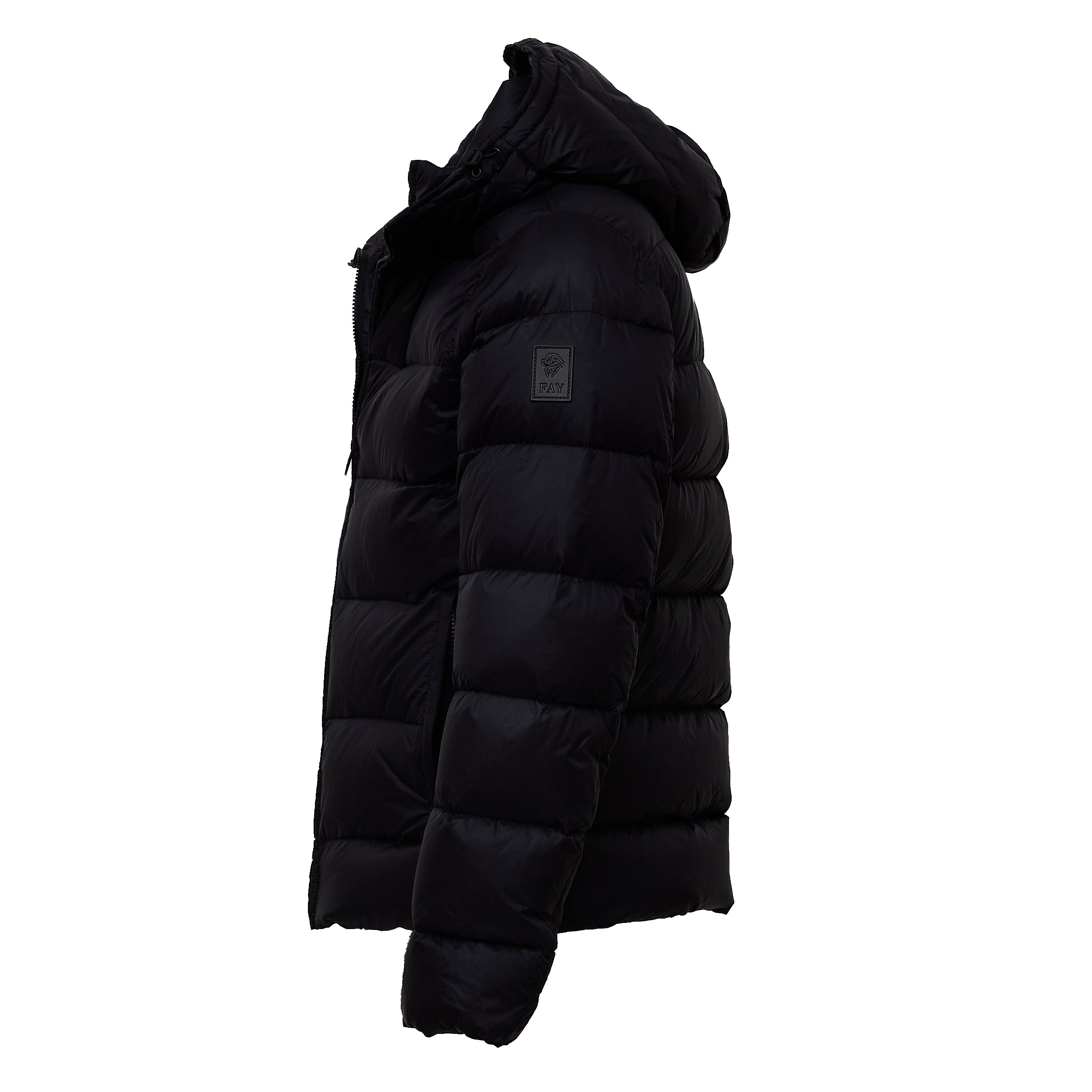 Piumino Double Front Cappuccio