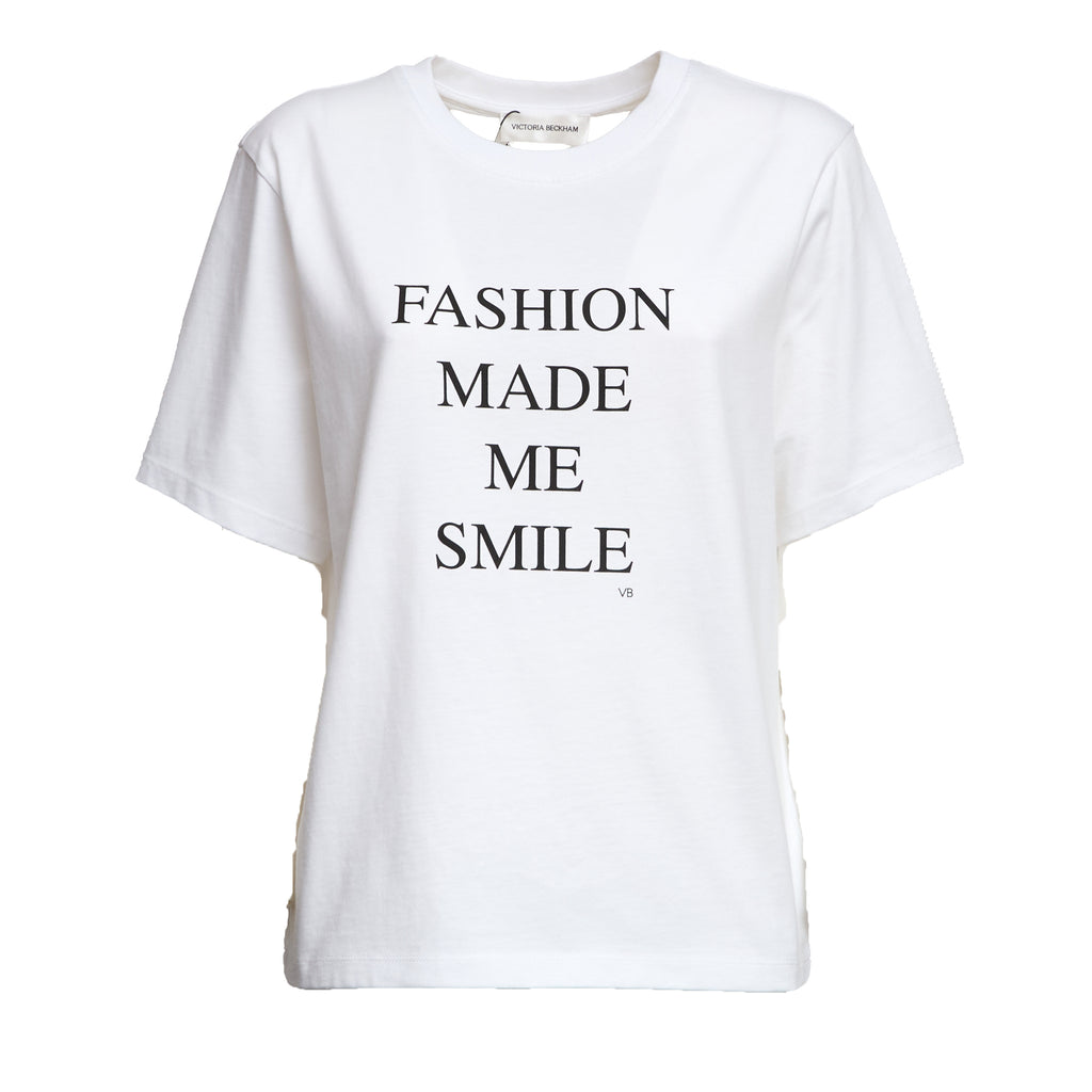 Slogan Tee Fashion Made Me Smile