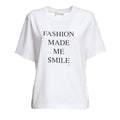 Slogan Tee Fashion Made Me Smile