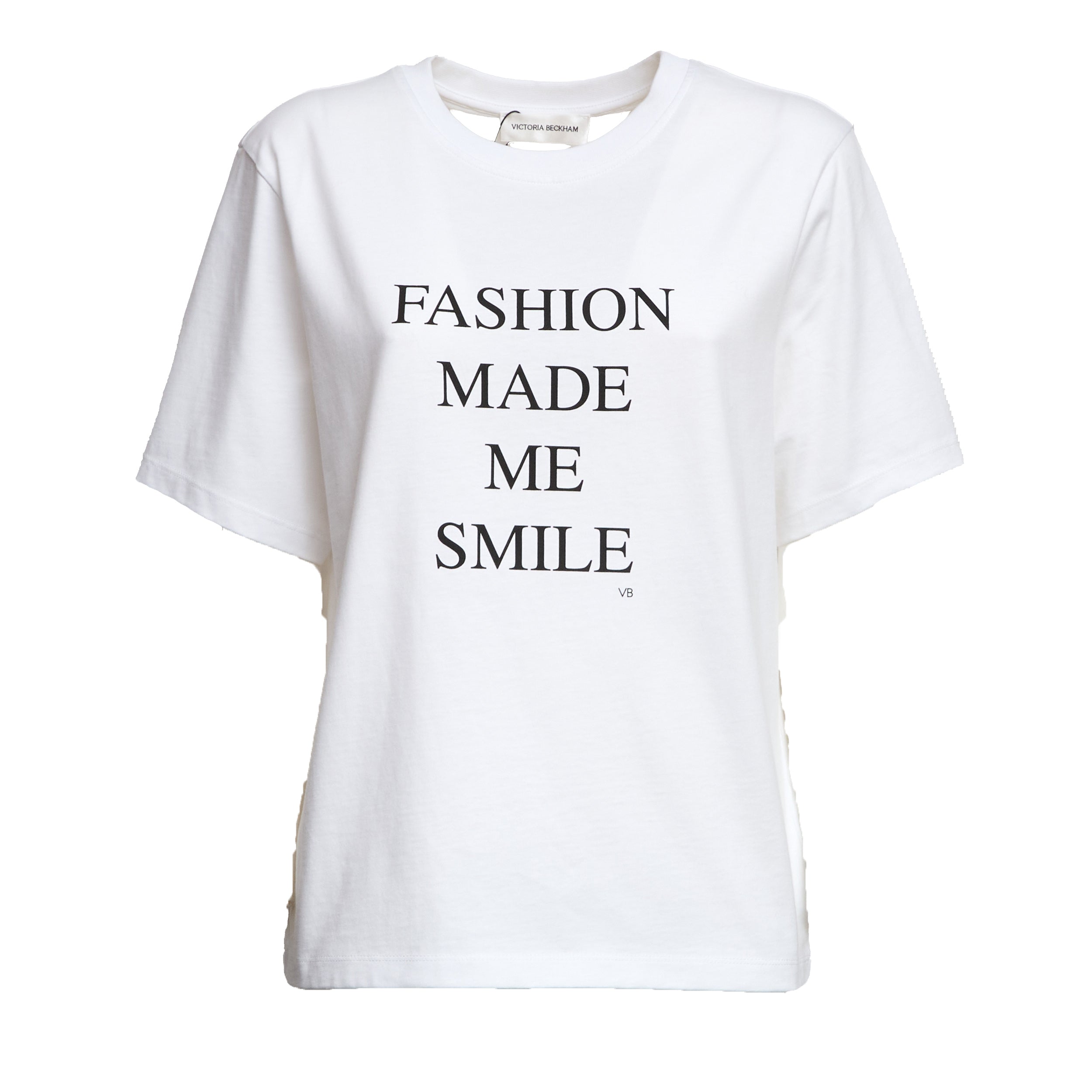 Slogan Tee Fashion Made Me Smile