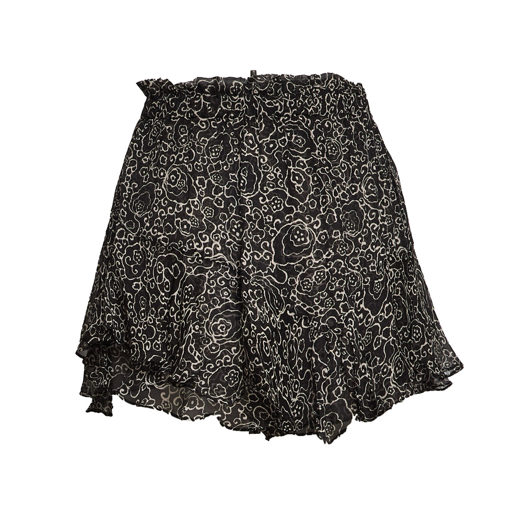 Sornel Crinkled Chiffon Shorts