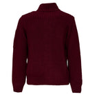 Lambswool Grs Button Lens Sweater