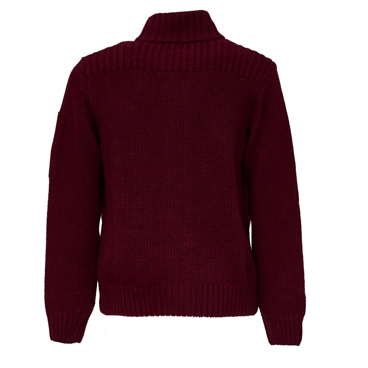 Lambswool Grs Button Lens Sweater