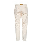 Pantaloni Lunghi In Cotone Satin Con Coulisse