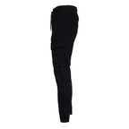 Cotton Diagonal Fleece Lens Sweatpants