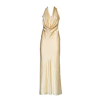 MIna Chiffon Halter Dress