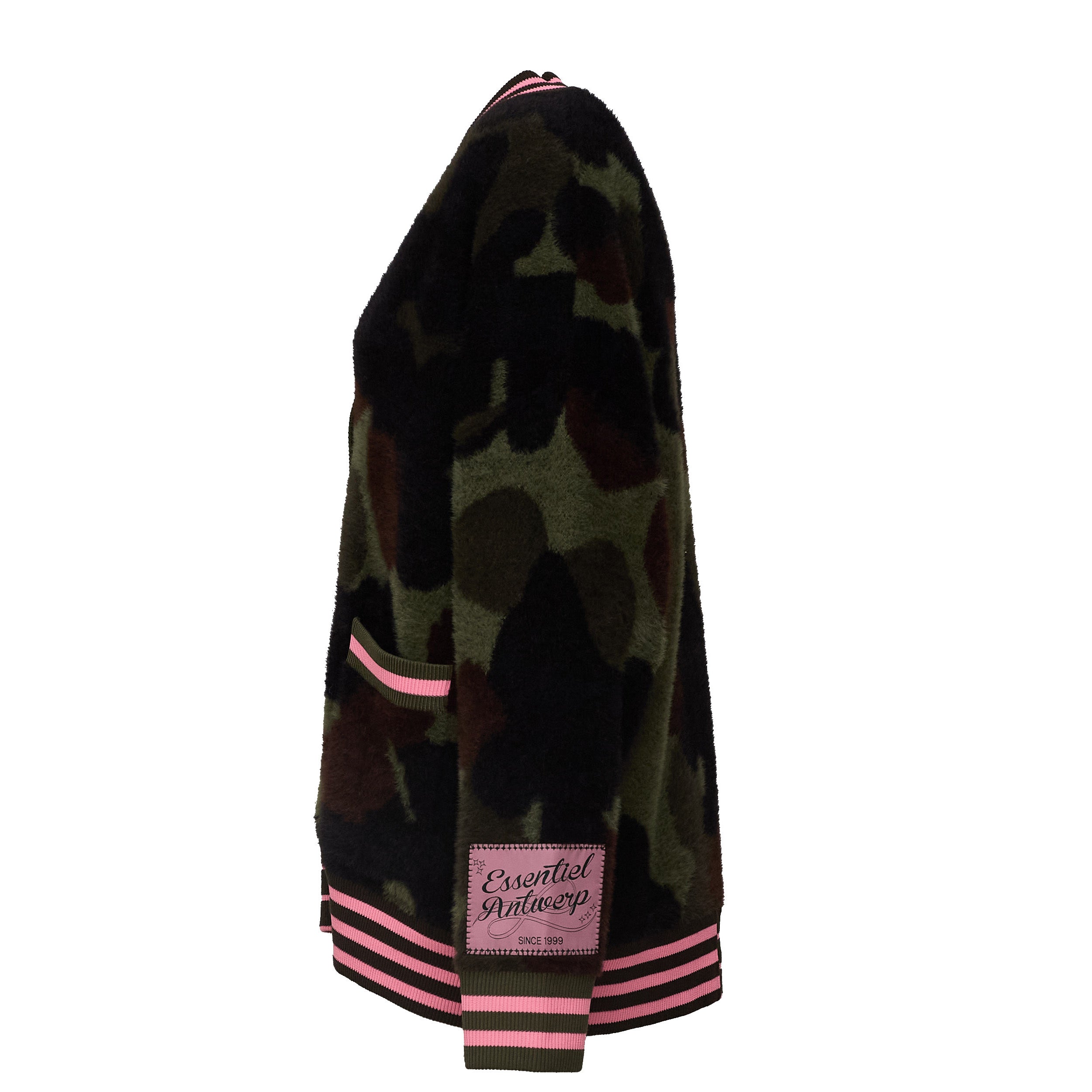 Kamoo Camouflage Knit Cardigan