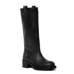 Sajan Vintage Effect Brown Leather Boots