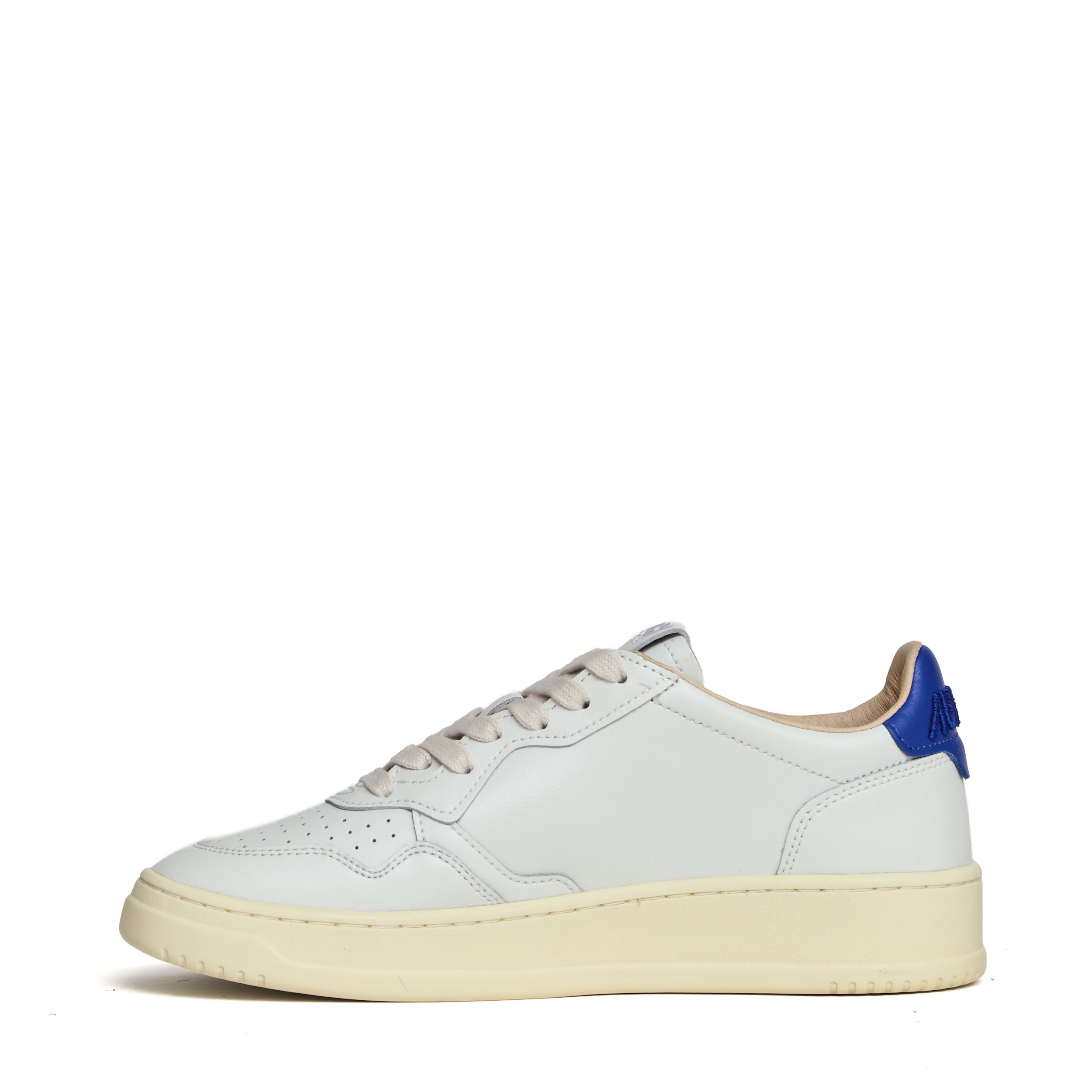 Sneakers Medalist Low Dream In Pelle Bianca, Beacoup Blue