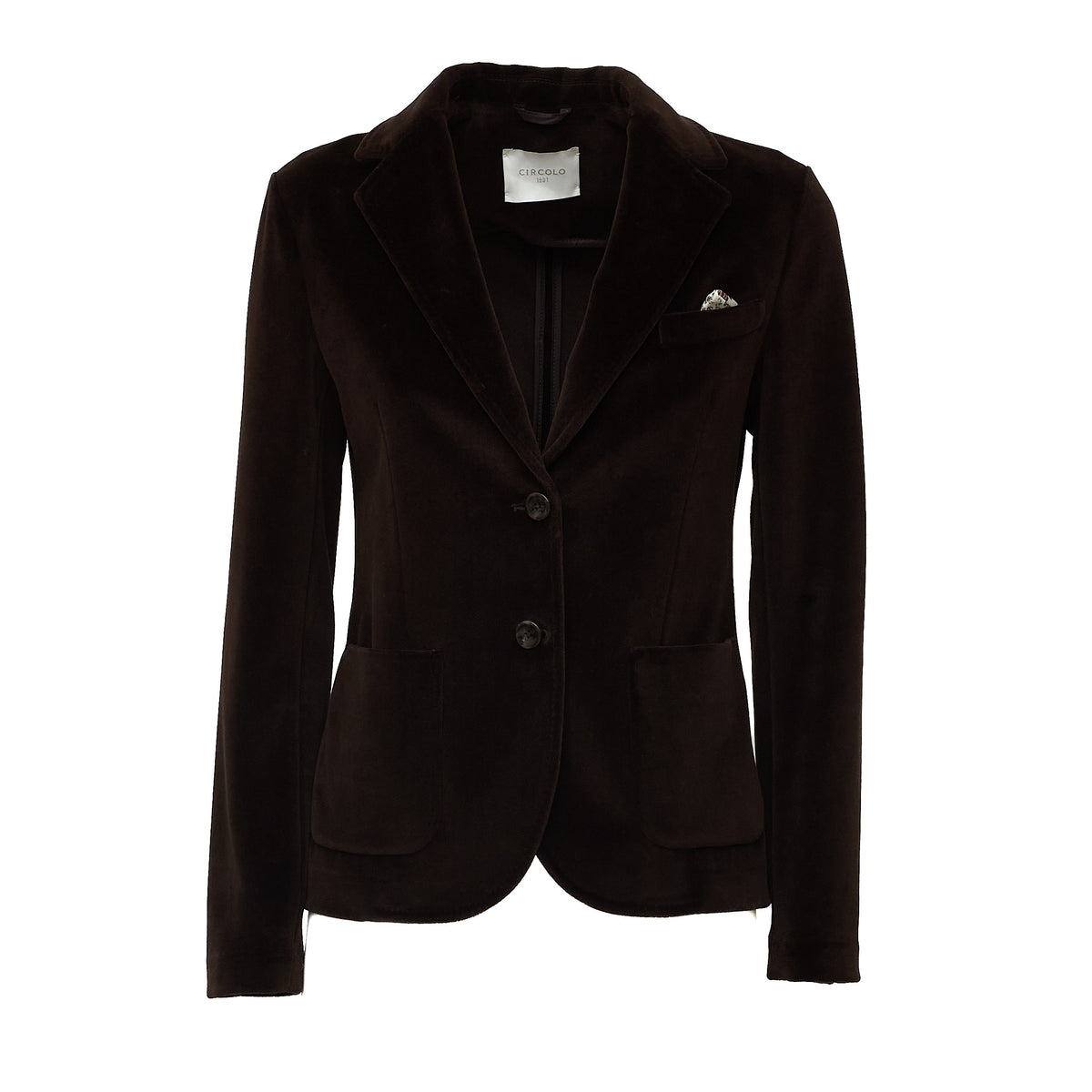 Blazer Slim Fit Velours