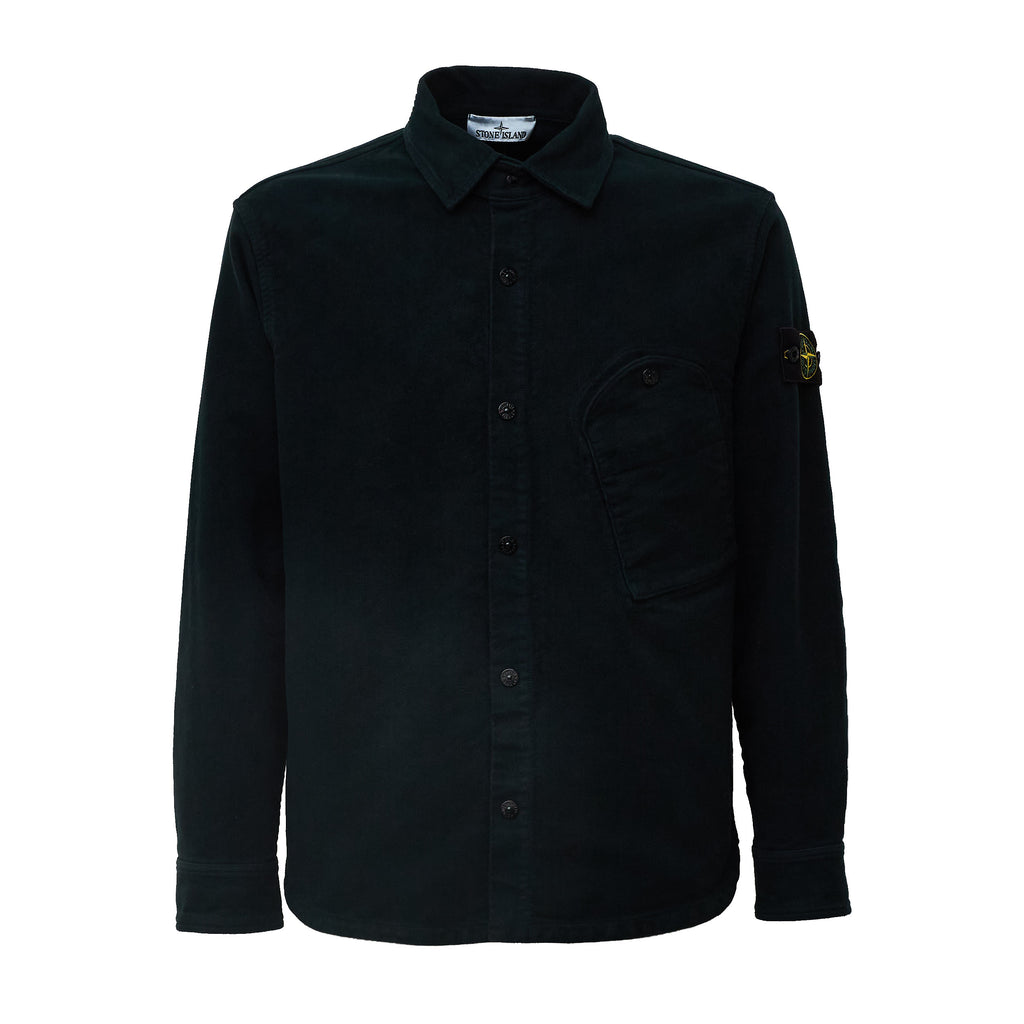 Overshirt Cotton Moleskine-Tc