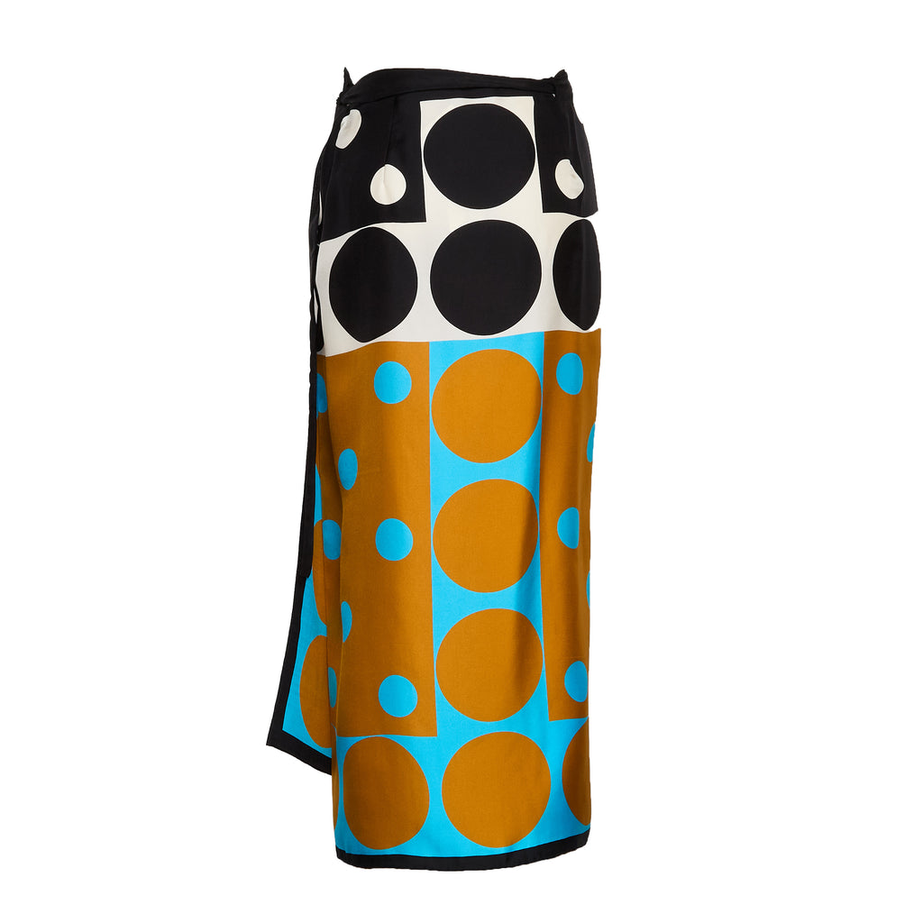 Scarfy Long W.W. Skirt