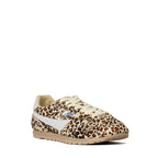 Sneakers Windspin Low In Pony, Crac Leo, Bianco