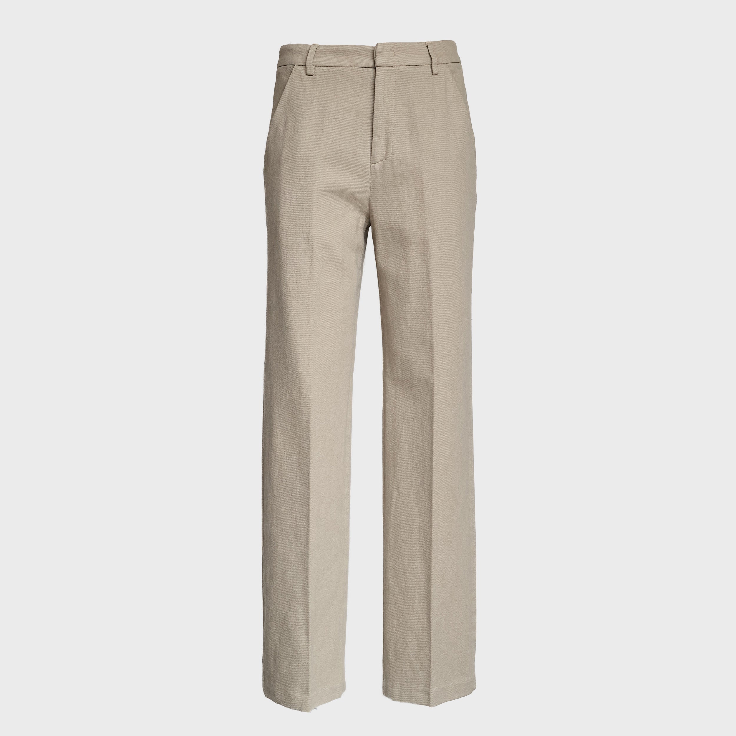 Pantaloni Reina Wide Leg In Bull Fisso 10 1/4 Oz Bluesign