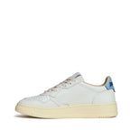 Sneakers Medalist Low In Pelle Bianca, Forget