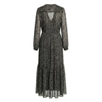Briane Crinkled Chiffon Dress