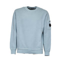Cotton Diagonal Fleece Crewneck Lens Sweatshirt