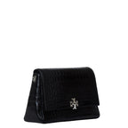 Charlie Embossed Croc Shoulder Bag