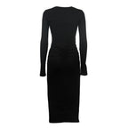 Dylin Flannel Jersey Dress