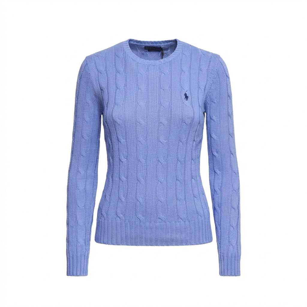 Maglia A Trecce In Pima Cotton