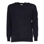 Cotton Sea Island Crewneck Lens Sweater