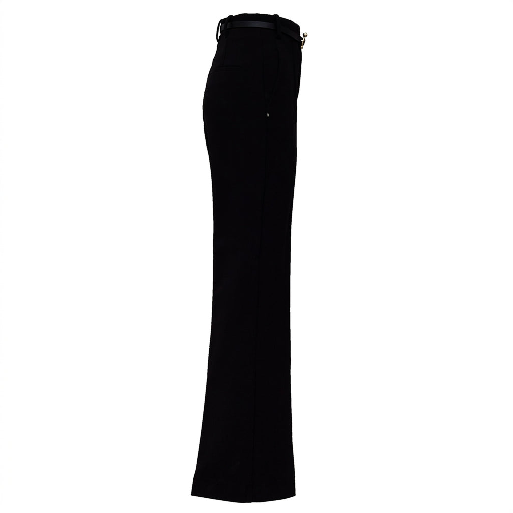 Pantaloni Volonta In Jersey Punto Stoffa Crepe