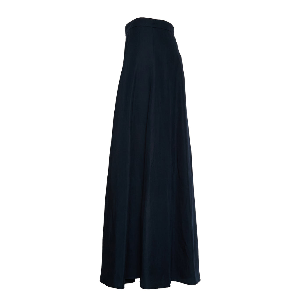 Viscose Linen Long Skirt