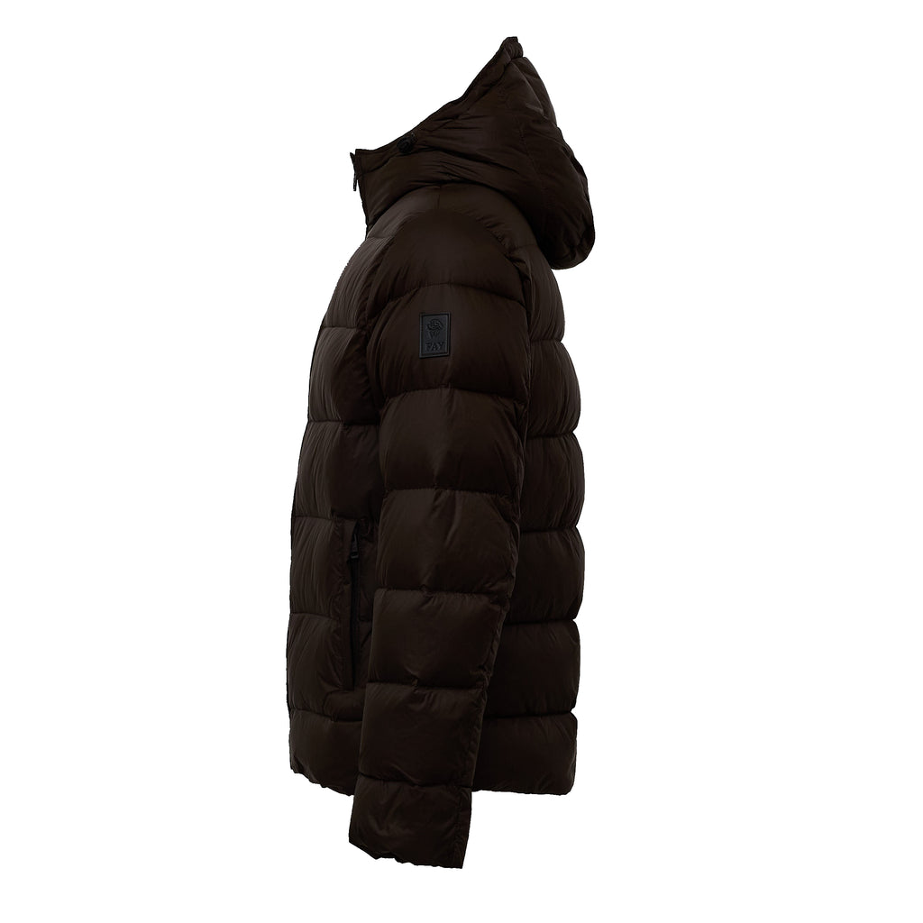 Piumino Double Front Cappuccio