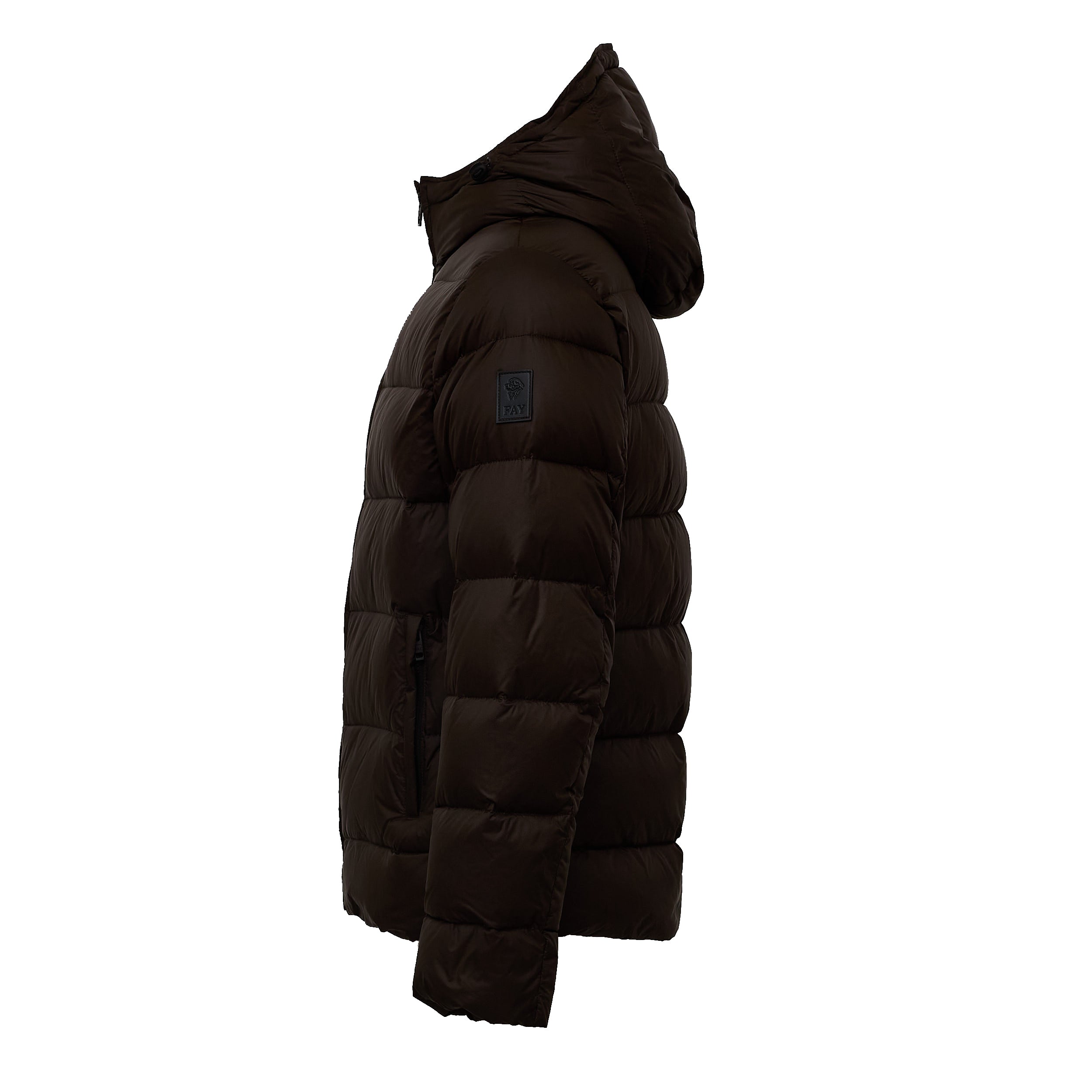 Piumino Double Front Cappuccio