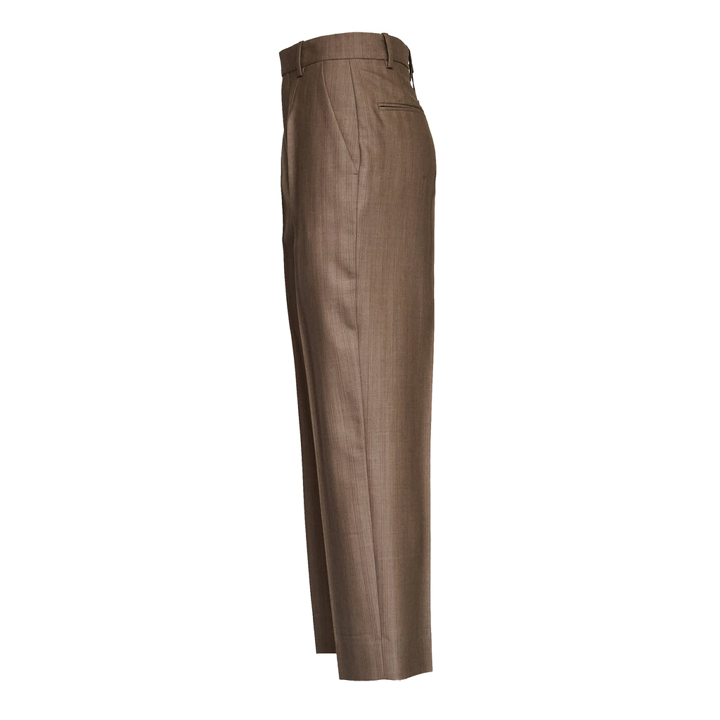 High Waisted 3/4 Trousers