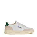 Sneakers Medalist Low In Pelle Bianca, Amazon E Suede Beige