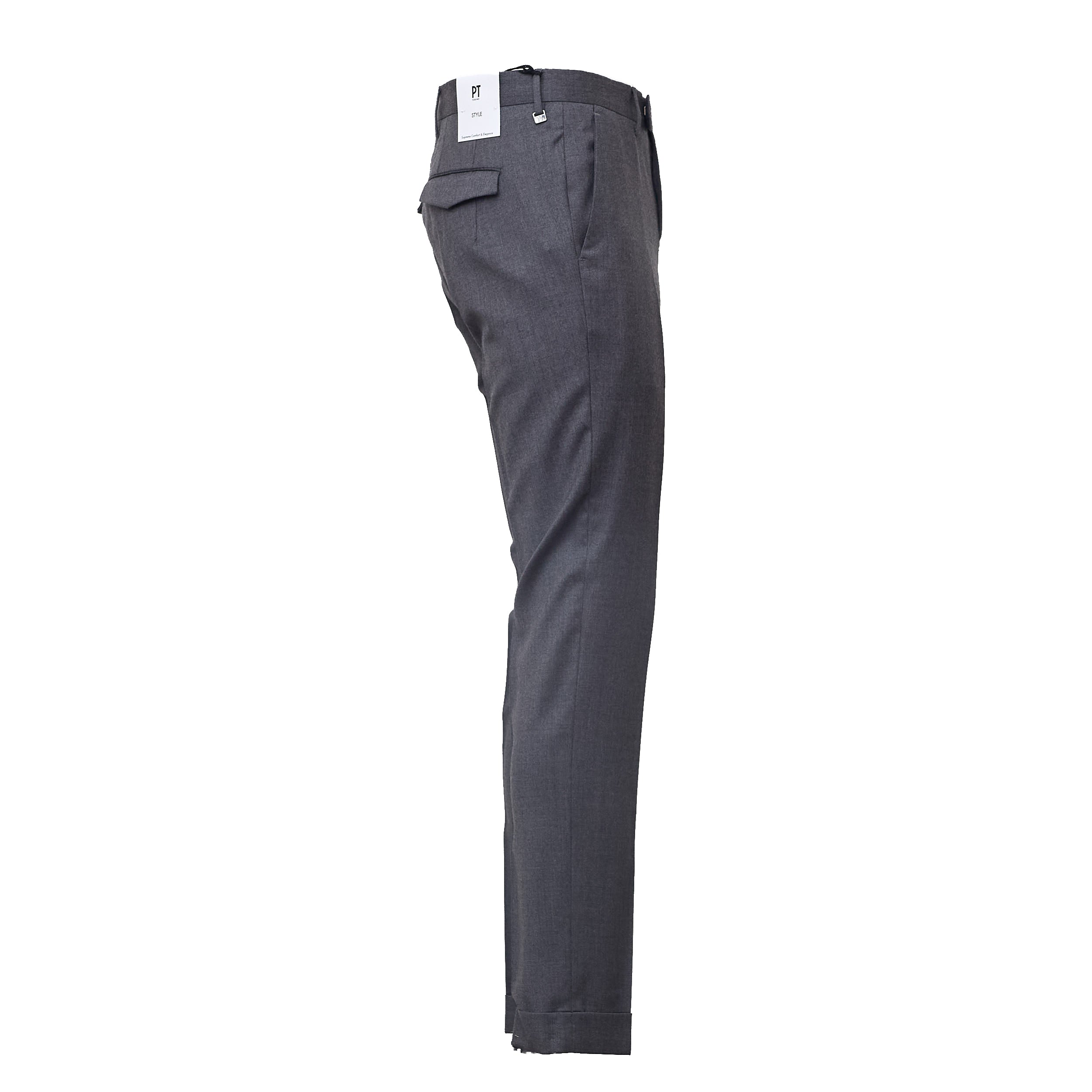 Pantaloni Master Super 110'S Stretch Light Flannel
