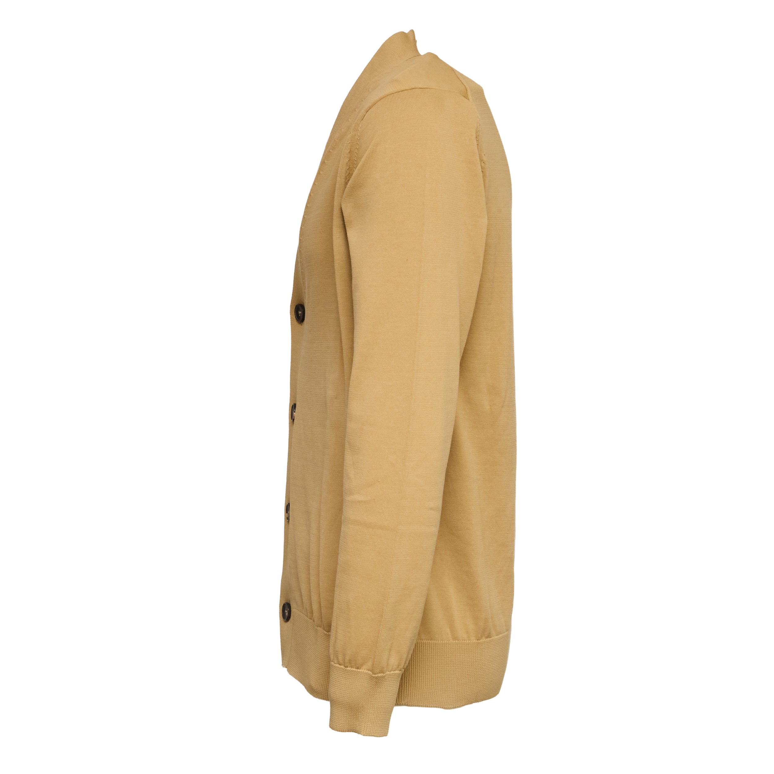 Cardigan In Crêpe Di Cotone