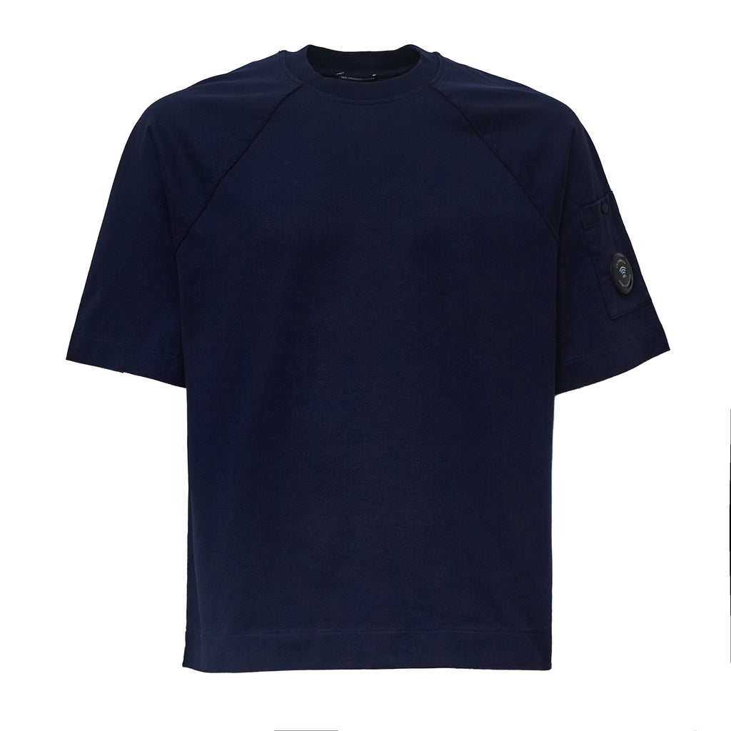 30/2 Mercerized Jersey Twisted Short Sleeve Lens T-Shirt