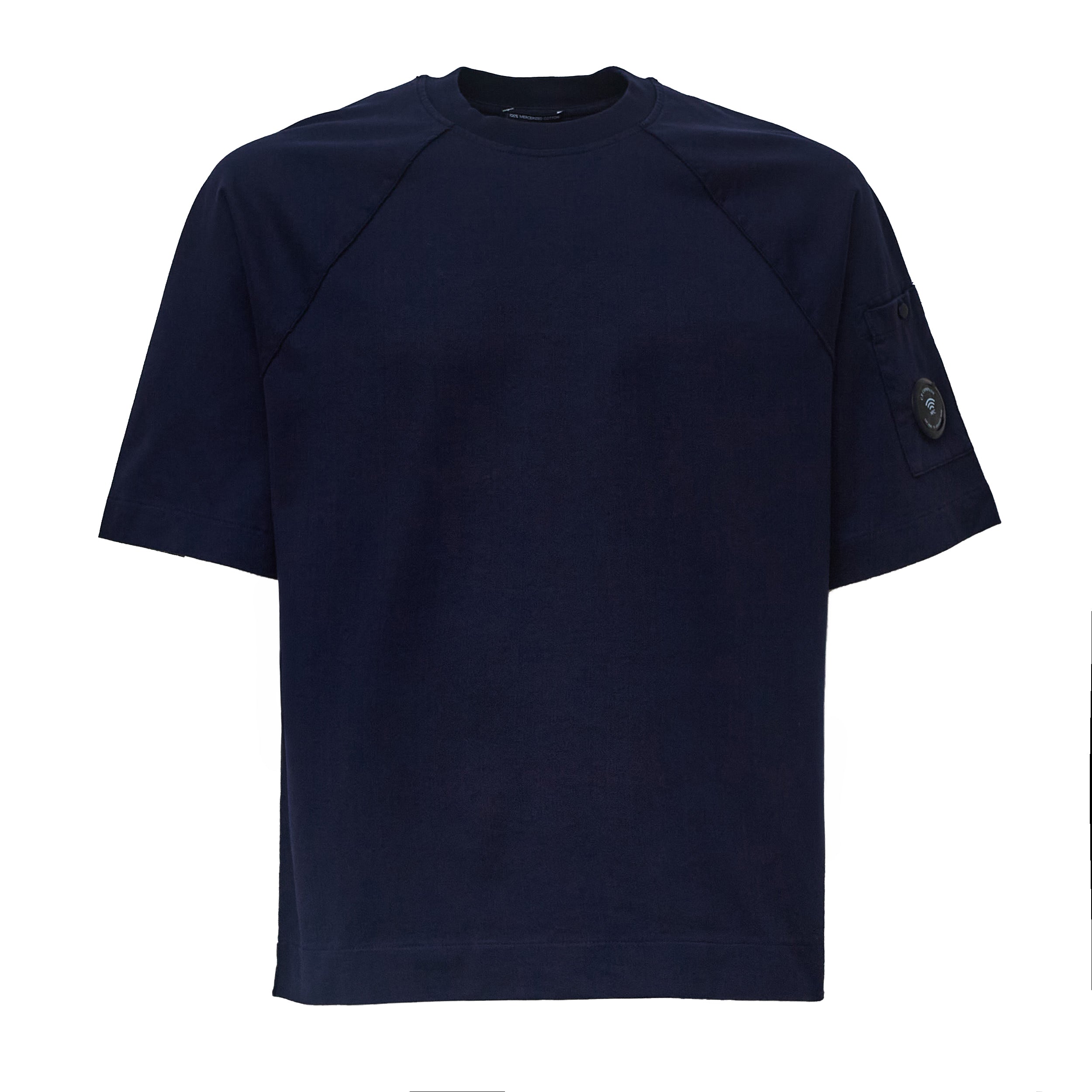30/2 Mercerized Jersey Twisted Short Sleeve Lens T-Shirt