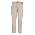 Pantaloni Lunghi In Tela Panaché Con Coulisse