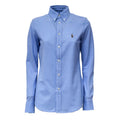 Slim Fit Knit Cotton Oxford Shirt
