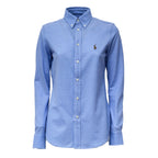 Slim Fit Knit Cotton Oxford Shirt