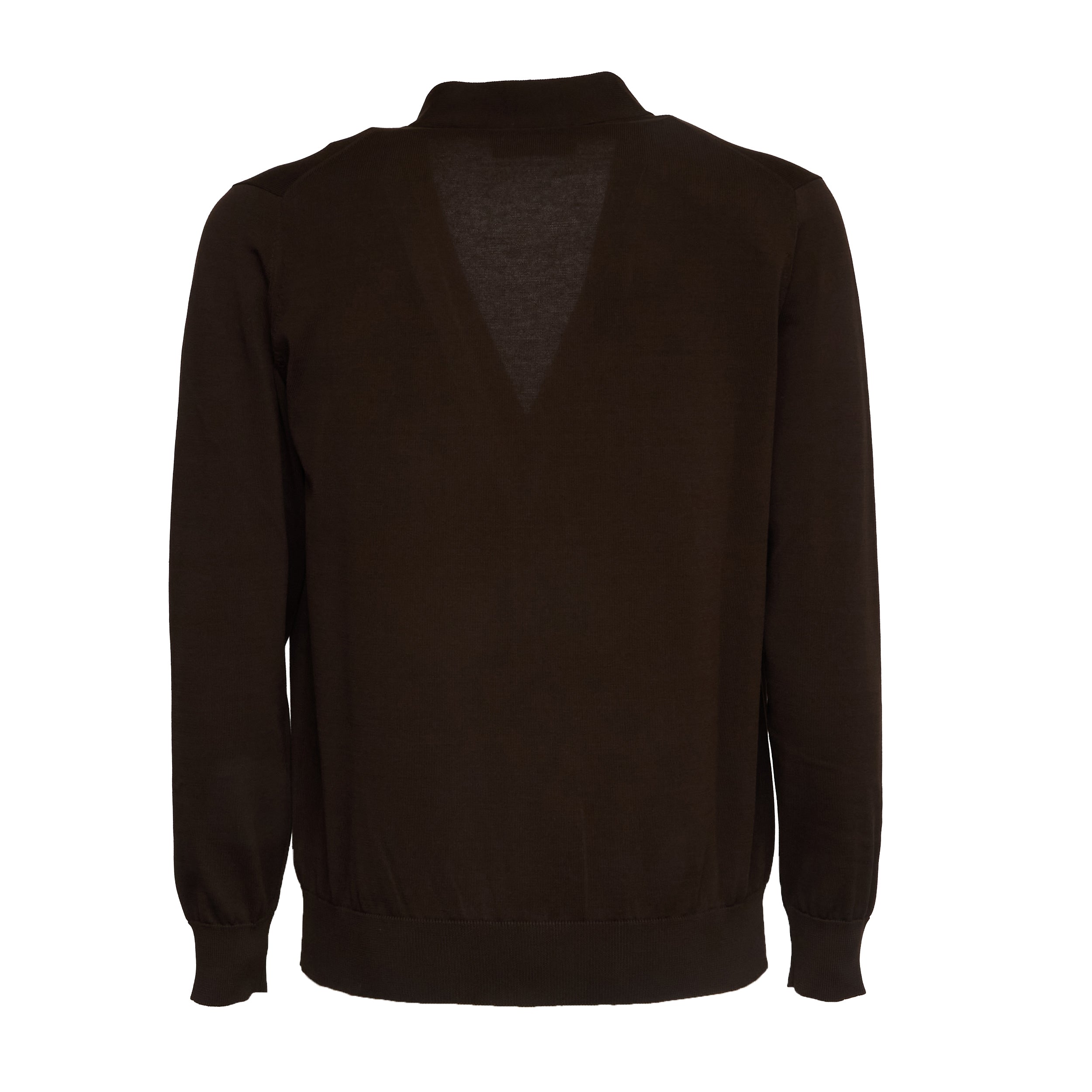 Cardigan In Crêpe Di Cotone