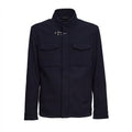 Field Jacket Corta Travel in Lana e Cotone Stretch